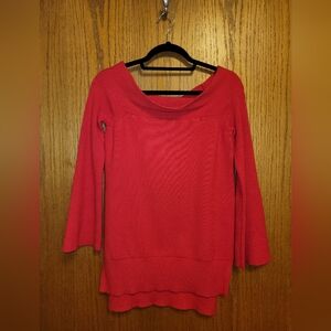 Anthropologie Red Women's Sweater XS
